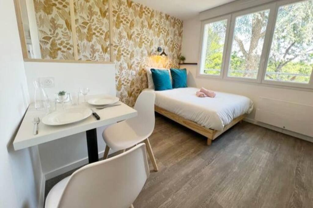Suite Le Studio Mangue - Cosy & Vue Sur Le Jardin - Plages A Proximite Saint-Nazaire  Eksteriør billede